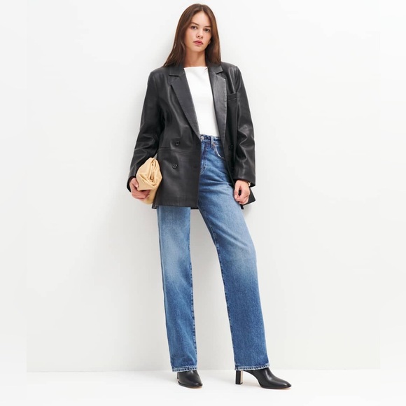 Reformation Gillian Ankle Boot in Black (US 8) - Picture 4 of 9